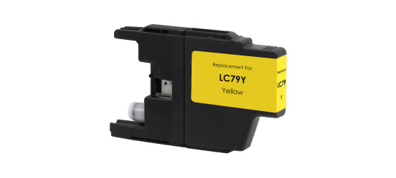 Brother LC79 Yellow Compatible Inkjet Cartridge Brother LC79 Yellow Compatible Inkjet Cartridge