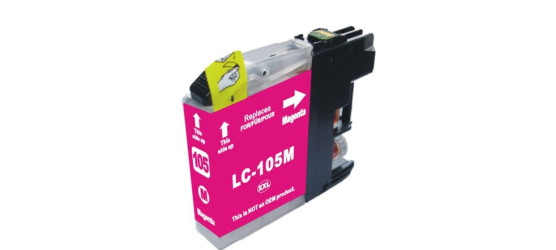Brother LC-105 Magenta High Yield Compatible Inkjet Cartridge