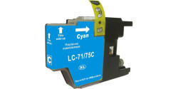 Brother LC75XL Cyan High Yield Compatible Inkjet Cartridge Brother LC75XL Cyan High Yield Compatible Inkjet Cartridge