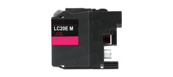 Brother LC-20E-XXL Magenta Extra High Yield Compatible Inkjet Cartridge