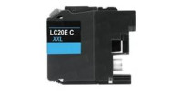 Brother LC-20E-XXL Extra High Yield Cyan Compatible Inkjet Cartridge