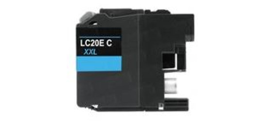 Brother LC-20E-XXL Extra High Yield Cyan Compatible Inkjet Cartridge