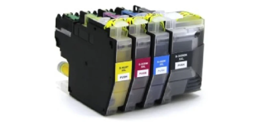 Complete set of 4 Brother LC-3029XXL Extra High Yield Compatible Inkjet Cartridges Complete set of 4 Brother LC-3029XXL Extra High Yield Compatible Inkjet Cartridges