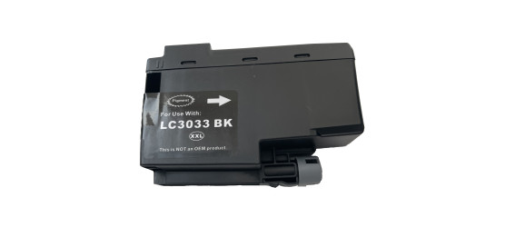 Brother LC-3033 Black Extra High Yield Compatible Inkjet Cartridge Brother LC-3033 Black Extra High Yield Compatible Inkjet Cartridge
