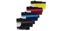 Complete set of 4 Brother LC-3039 extra High Yield Compatible Inkjet Cartridges Complete set of 4 Brother LC-3039 extra High Yield Compatible Inkjet Cartridges