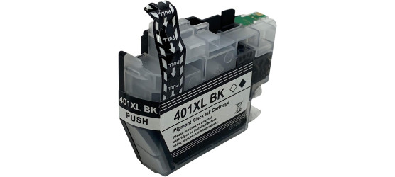 Brother LC 401XL Black Compatible High Yield Inkjet Cartridge