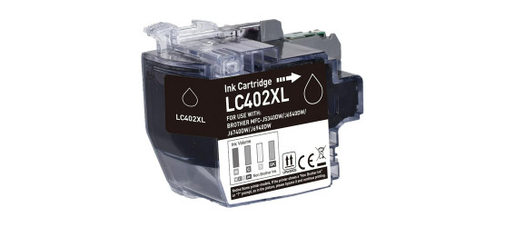 Brother LC 402XL Black Compatible High Yield Inkjet Cartridge Brother LC 402XL Black Compatible High Yield Inkjet Cartridge