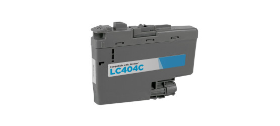 Brother LC-404 Cyan Compatible Inkjet Cartridge Brother LC-404 Cyan Compatible Inkjet Cartridge
