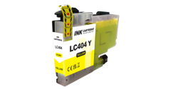Brother LC-404 Yellow Compatible Inkjet Cartridge Brother LC-404 Yellow Compatible Inkjet Cartridge