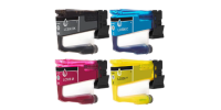 Complete set of 4 Brother LC 506XL Compatible high yield Inkjet Cartridges