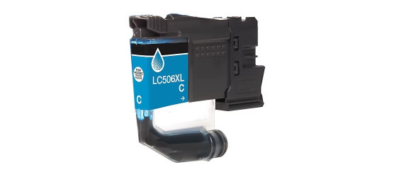 Brother LC 506XL Cyan Compatible High Yield Inkjet Cartridge Brother LC 506XL Cyan Compatible High Yield Inkjet Cartridge