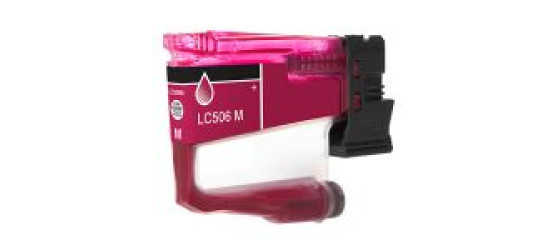 Brother LC 506XL Magenta Compatible High Yield Inkjet Cartridge Brother LC 506XL Magenta Compatible High Yield Inkjet Cartridge