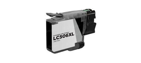Brother LC 506XL Black Compatible High Yield Inkjet Cartridge