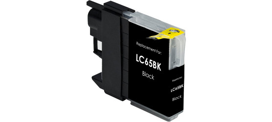Brother LC65 Black Compatible High Yield Inkjet Cartridge Brother LC65 Black Compatible High Yield Inkjet Cartridge
