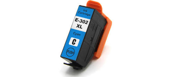 Epson T302XL220 Cyan High Yield Compatible Inkjet Cartridge Epson T302XL220 Cyan High Yield Compatible Inkjet Cartridge