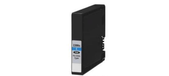 Cartouche à jet d'encre Canon PGI-2200XL (9268B001) haute capacité compatible cyan Cartouche à jet d'encre Canon PGI-2200XL (9268B001) haute capacité compatible cyan