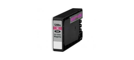 Cartouche à jet d'encre Canon PGI-1200XL (9197B001) haute capacité compatible magenta Cartouche à jet d'encre Canon PGI-1200XL (9197B001) haute capacité compatible magenta