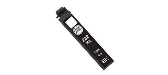 Cartouche à jet d'encre Epson T232XL120-S (232XL) haute capacité compatible noir Cartouche à jet d'encre Epson T232XL120-S (232XL) haute capacité compatible noir