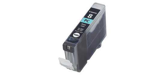 Cartouche à jet d'encre Canon CLI-8 (0624B002) compatible photo cyan Cartouche à jet d'encre Canon CLI-8 (0624B002) compatible photo cyan