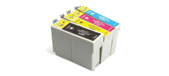 Complete set of 4 Epson T127 Compatible Inkjet Cartridges Complete set of 4 Epson T127 Compatible Inkjet Cartridges