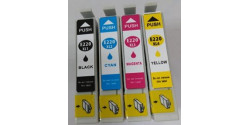 Complete set of 4 Epson T200XL High Capacity Compatible Inkjet Cartridges