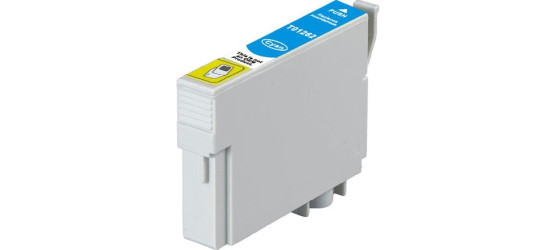 Cartouche à jet d'encre Epson T126220 (126) haute capacité compatible cyan Cartouche à jet d'encre Epson T126220 (126) haute capacité compatible cyan