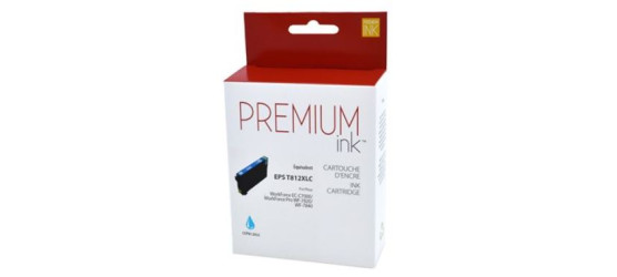 Epson T812XL-220-S (812XL) High Yield Cyan Compatible Inkjet Cartridge
