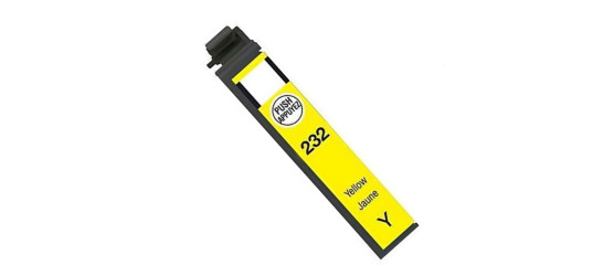 Cartouche à jet d'encre Epson T232420 (232) compatible jaune Cartouche à jet d'encre Epson T232420 (232) compatible jaune