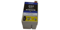 Cartouche à jet d'encre Epson T252XL-120 (252XL) haute capacité, compatible, noir