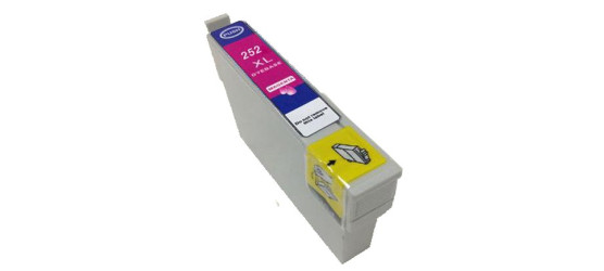 Cartouche à jet d'encre Epson T252XL-320 (252XL)  haute capacité, compatible, magenta