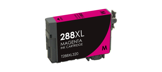 EPSON T288XL-320 (288XL) High Capacity Magenta Compatible Inkjet Cartridge EPSON T288XL-320 (288XL) High Capacity Magenta Compatible Inkjet Cartridge