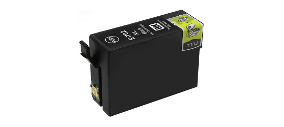 Epson T702XL-120-S (702XL) High Yield Black Compatible Inkjet Cartridge Epson T702XL-120-S (702XL) High Yield Black Compatible Inkjet Cartridge