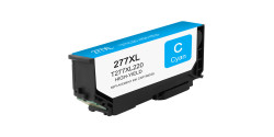 Epson T277XL-220 (277XL) Cyan High Capacity Compatible Inkjet Cartridge Epson T277XL-220 (277XL) Cyan High Capacity Compatible Inkjet Cartridge