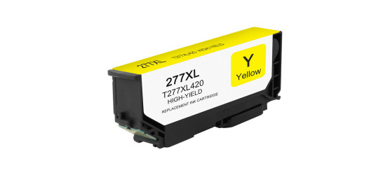 Epson T277XL-420 (277XL) Yellow High Capacity Compatible Inkjet Cartridge Epson T277XL-420 (277XL) Yellow High Capacity Compatible Inkjet Cartridge