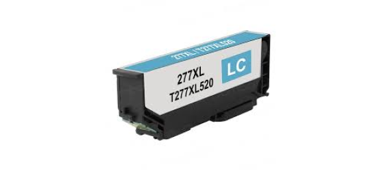 Epson T277XL-520 (277XL) LIght Cyan High Capacity Compatible Inkjet Cartridge Epson T277XL-520 (277XL) LIght Cyan High Capacity Compatible Inkjet Cartridge