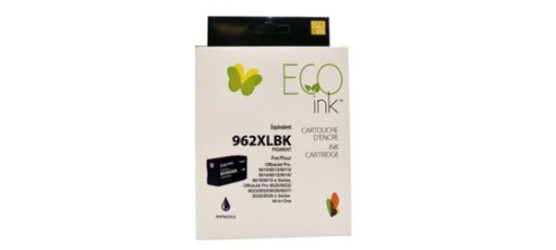 Cartouche à jet d'encre HP 962XL (3JA03AN) haute capacité, compatible, noir