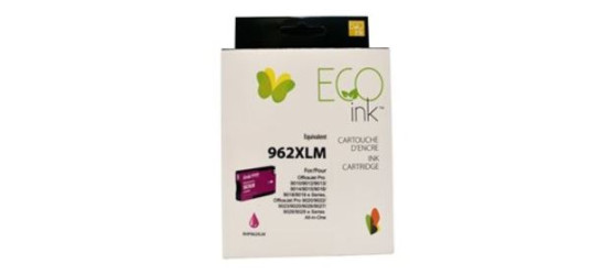 Cartouche à jet d'encre HP 962XL (3YL62AN) haute capacité, compatible, Magenta
