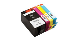 Ensemble complet de 4 cartouches à jet d'encre HP 920XL hautes capacité compatibles