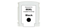 Cartouche à jet d'encre HP 88XL (C9396AN) haute capacité, compatible, noir Cartouche à jet d'encre HP 88XL (C9396AN) haute capacité, compatible, noir