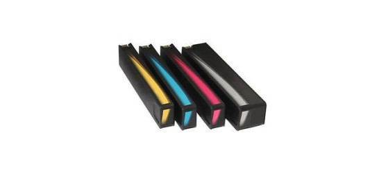Complete set of 4 HP 970XL-971XL High Yield Compatible Inkjet Cartridges Complete set of 4 HP 970XL-971XL High Yield Compatible Inkjet Cartridges