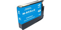 Cartouche à jet d'encre HP 933XL (CN054AN) haute capacité compatible cyan Cartouche à jet d'encre HP 933XL (CN054AN) haute capacité compatible cyan