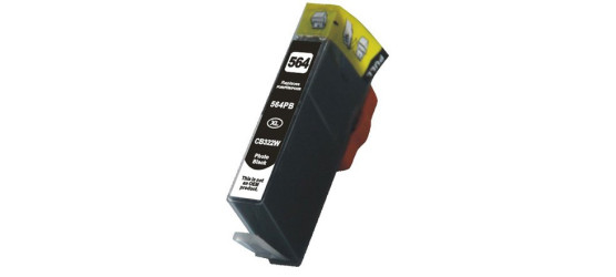 HP 564XL (CB322WN) Photo Black Compatible High Yield Inkjet Cartridge HP 564XL (CB322WN) Photo Black Compatible High Yield Inkjet Cartridge