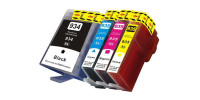 Ensemble complet de 4 cartouches à jet d'encre HP 934XL-935XL haute capacité compatibles Ensemble complet de 4 cartouches à jet d'encre HP 934XL-935XL haute capacité compatibles