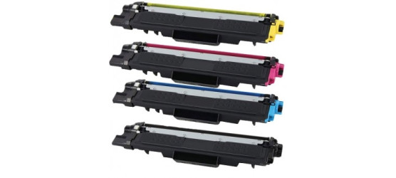 Ensemble complet de 4 cartouches laser Brother TN-229XL haute capacité compatibles Ensemble complet de 4 cartouches laser Brother TN-229XL haute capacité compatibles
