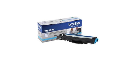 Cartouche laser Brother TN-227 haute capacité originale cyan