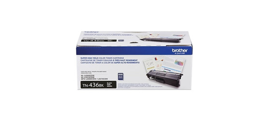 Cartouche laser Brother TN-436 extra haute capacité originale noir