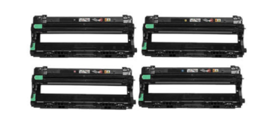 Ensemble complet de 4 cartouches laser Brother DR223CL compatibles Ensemble complet de 4 cartouches laser Brother DR223CL compatibles