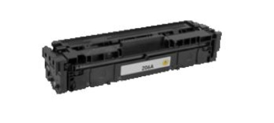 Cartouche laser HP W2112X (206X) haute capacité compatible jaune