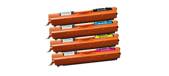 Complete set of 4 Compatible HP-CF350A-351A-352A-353A (130A) Colours Laser Cartridges Complete set of 4 Compatible HP-CF350A-351A-352A-353A (130A) Colours Laser Cartridges