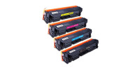 Complete set of 4 Compatible HP CF510A-511A-512A-513A (204A) Colors  Laser Cartridges